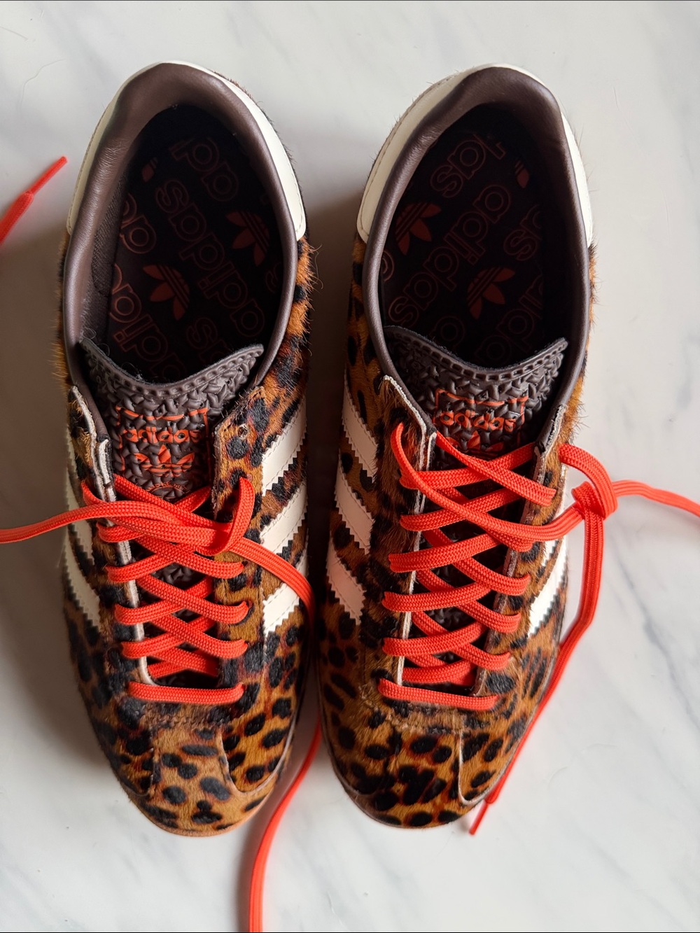 adidas SL 72 Leopard Print Sneakers - Picture 7 of 7